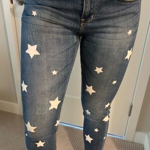 Customized Star Skinny Jean